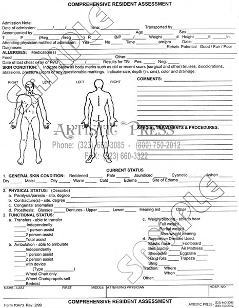 Comprehensive Resident Assessment